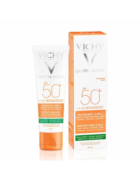 Crème visage Vichy Capital Soleil Peau sensible 50 ml Spf 50 SPF 50+