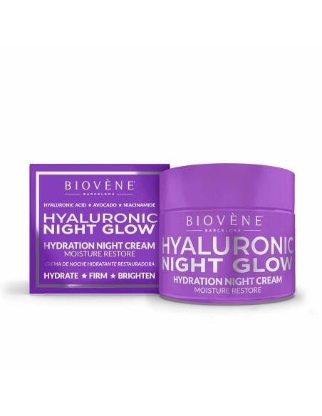 Crème de nuit Biovène Hyaluronic Night Glow 50 ml