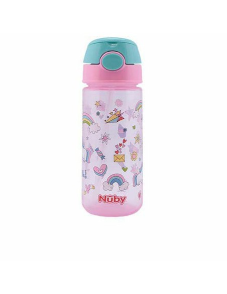 Verre d’Apprentissage Nûby Taza 540 ml Rose