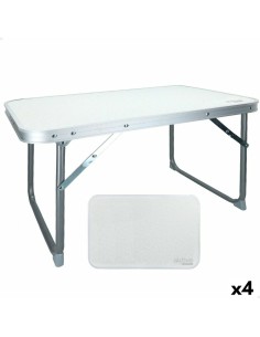 Table Piable Aktive Blanc 60 x 40 x 40 cm (4 Unités)