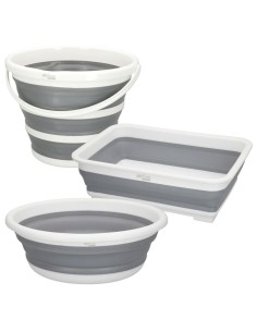 Lot de seaux Aktive Pliable 2 Unités 2