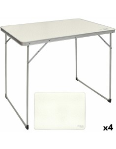 Table Piable Aktive Blanc 80 x 70 x 60 cm (4 Unités)