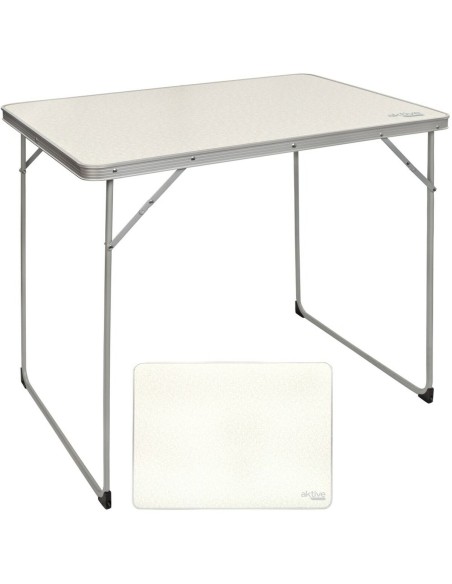 Table Piable Aktive Blanc 80 x 70 x 60 cm (4 Unités)