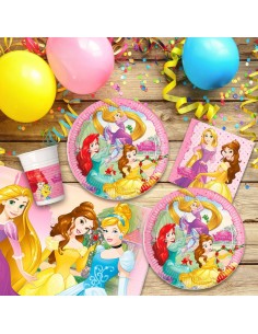 Set d'articles de fête Disney Princess 37 Pièces 2
