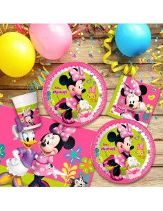 Set d'articles de fête Minnie Mouse 37 Pièces 2