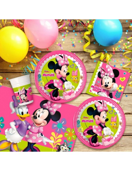 Set d'articles de fête Minnie Mouse 37 Pièces