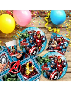 Set d'articles de fête The Avengers 37 Pièces 2