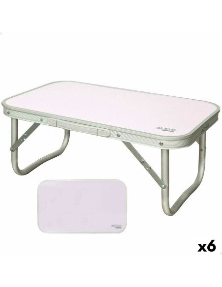 Table Piable Aktive Mauve 56 x 24 x 34 cm (6 Unités)
