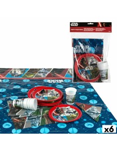 Set d'articles de fête Star Wars (6 Unités)