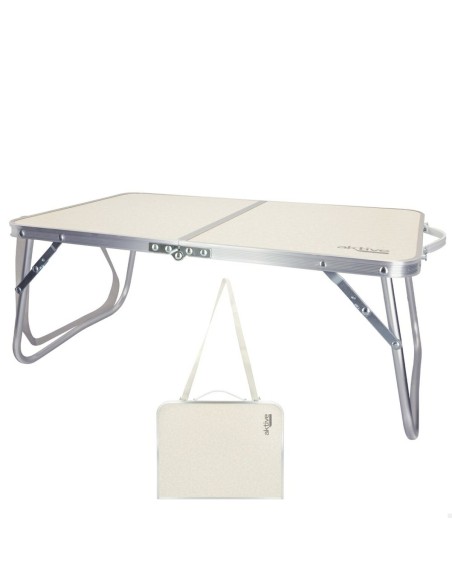 Table Piable Aktive Crème 60 x 25 x 40 cm (4 Unités)