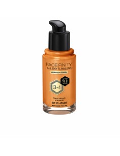 Base de Maquillage Crémeuse Max Factor Face Finity All Day Flawless 3-en-1 Spf 20 Nº W89 Warm praline 30 ml