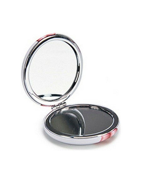 Miroir de Poche Verre Plastique 8 x 2,4 x 8 cm (12 Unités)
