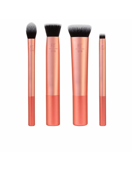 Kit de broche de maquillage Real Techniques   Saumon 4 Pièces