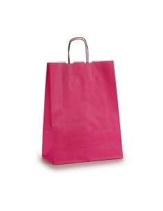Sac en papier Pincello 32412 Rose 12 x 52 x 32 cm 32 X 12 X 50 cm (25 Unités) 2