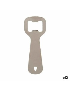 Ouvre-bouteille Kinvara 04325-1 Argenté Acier inoxydable 11 x 4 x 0,5 cm (12 Unités)