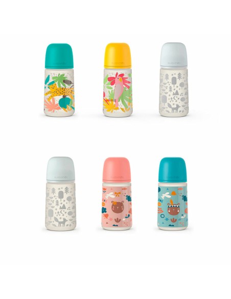 Biberon Suavinex Prints M 270 ml