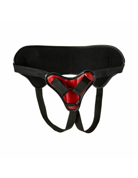 Harnais New Comers Sportsheets Noir/Rouge 100 % Polyuréthane