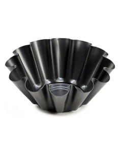 Moule à flan Kinvara 83009 Gris foncé Acier 23 x 8,2 x 23 cm (12 Unités) 2