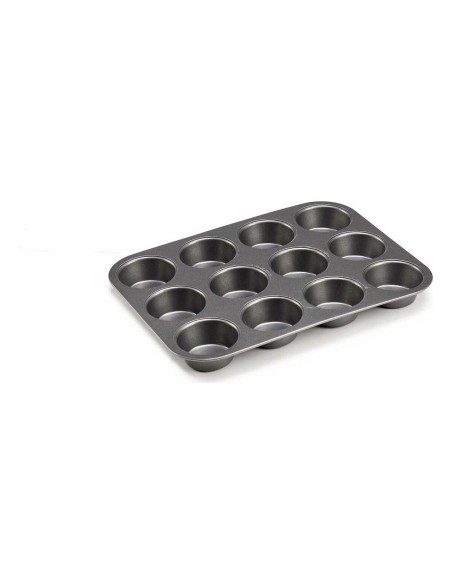 Moule à pâtisserie Kinvara CK57179 Gris foncé Métal Acier au carbone 20 x 2 x 26 cm (12 Unités)