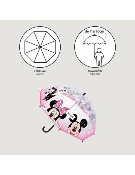 Parapluie Minnie Mouse Ø 71 cm 45cm
