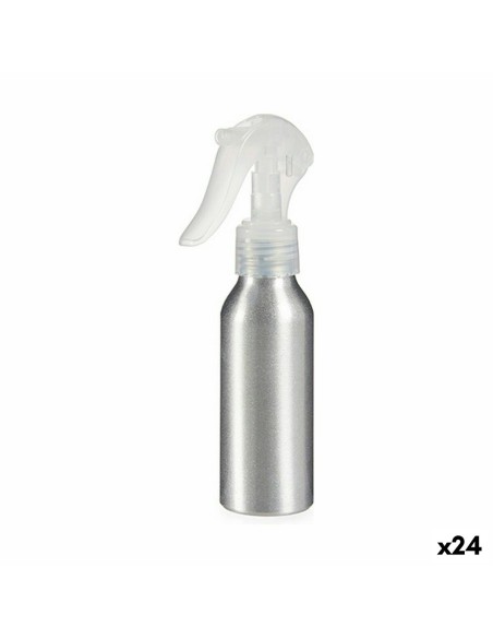 Pulvérisateur Berilo CH9979 Blanc Noir Argenté Métal polypropylène 100 ml (24 Unités)