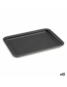 Plateau pour Four Kinvara CK56483-47 Gris Métal 25,3 x 2 x 37 cm (12 Unités)