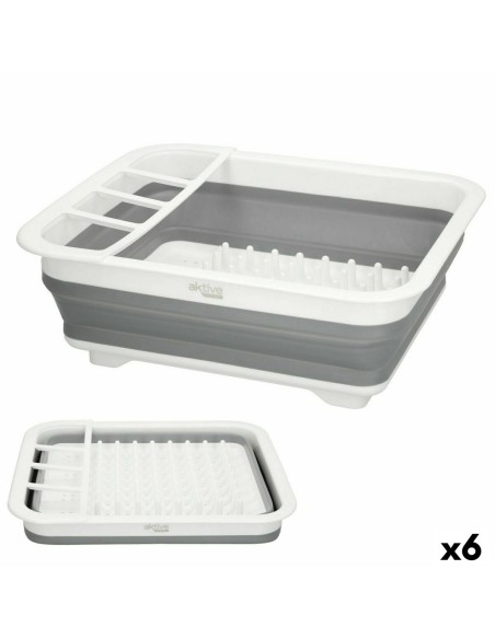 Égouttoir Pliable de Cuisine Aktive 6 Unités