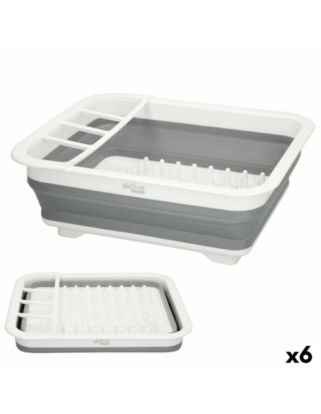 Égouttoir Pliable de Cuisine Aktive 6 Unités