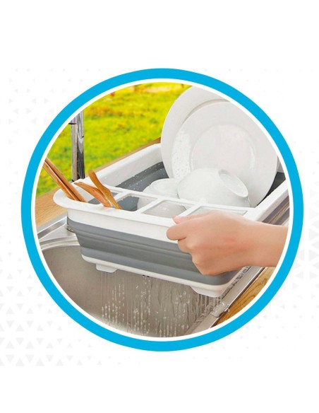 Égouttoir Pliable de Cuisine Aktive 6 Unités