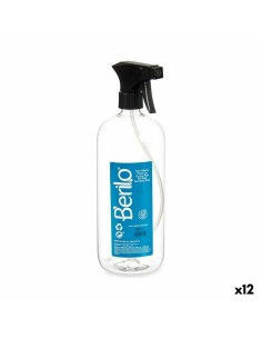 Bouteille Pulvérisatrice Berilo SE1325 Noir Transparent Plastique 1 L (12 Unités)
