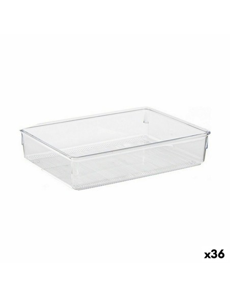 Organisateur polyvalent CH99113-1 Transparent Plastique 24 x 5,5 x 15,8 cm Polyvalents (36 Unités)