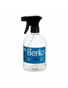 Bouteille Pulvérisatrice Berilo SE1205-ROCIADOR Noir Transparent Plastique 500 ml (12 Unités) 2