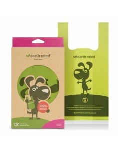 Sacs Earth Rated 870856100069 Lavande Animaux de compagnie (120 uds)