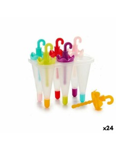 Moule pour Glaces Leknes CN71546-1 polypropylène 11 x 16,5 x 16 cm Parapluie (24 Unités)