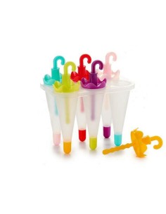 Moule pour Glaces Leknes CN71546-1 polypropylène 11 x 16,5 x 16 cm Parapluie (24 Unités) 2