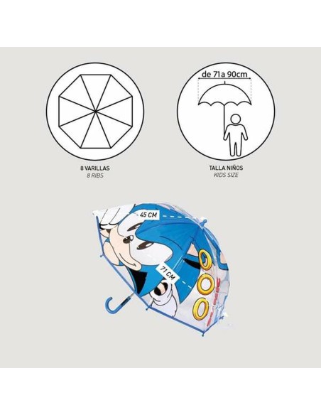 Parapluie Sonic Ø 71 cm 45cm