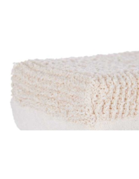 Éponge Corporelle Berilo B7081-7 Blanc Beige 14 x 5 x 9 cm (24 Unités)