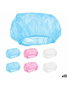 Bonnet de Douche Berilo HD092835 Multicouleur 28 cm Plastique Lot (12 Unités)