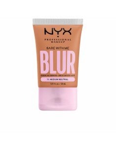 Base de Maquillage Crémeuse NYX Bare With Me Blur Nº 14 Medium tan 30 ml