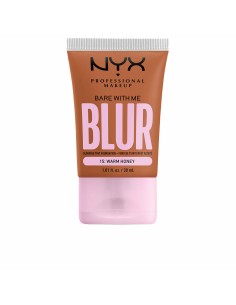 Base de Maquillage Crémeuse NYX Bare With Me Blur Nº 15 Warm honey 30 ml
