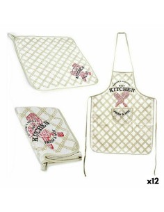 Ensemble de Cuisine Kinvara 1105 Blanc 2 Pièces