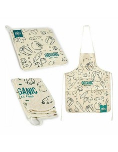 Ensemble de Cuisine Kinvara Organic Bleu Blanc 2 Pièces 2