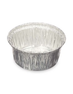 Moule à flan Kinvara 30228 Argenté Aluminium 8,5 x 8 x 8,5 cm Jetable Rond (12 Unités) 2