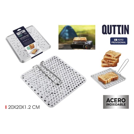 Grille-pain Quttin 20 x 20 x 1,2 cm