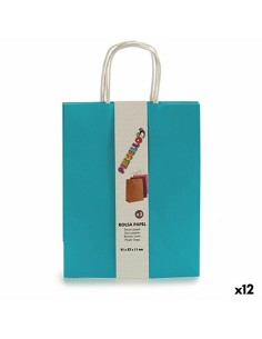 Ensemble de Sacs Pincello 1703696 Bleu 11 x 36 x 21 cm Papier (12 Unités)