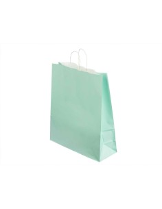 Sac en papier Pincello 34069 Vert 32 X 12 X 50 cm (100 Unités) 2