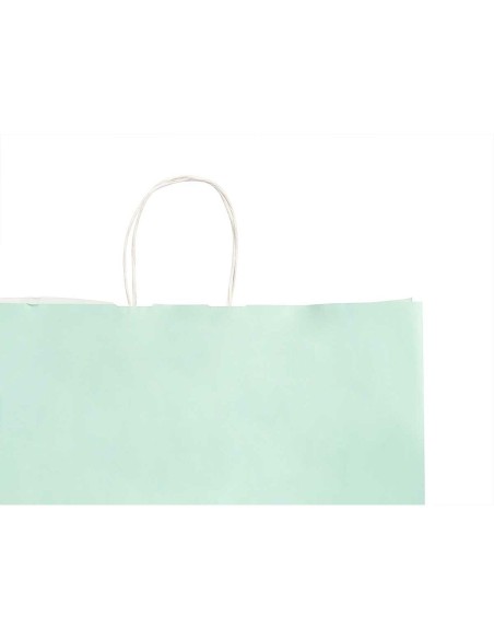 Sac en papier Pincello 34069 Vert 32 X 12 X 50 cm (100 Unités)