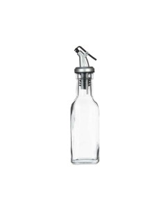 Huilier Vivalto YHP-F0415A/DH12 Transparent verre Acier 180 ml 5 x 20 x 5 cm (12 Unités) 2