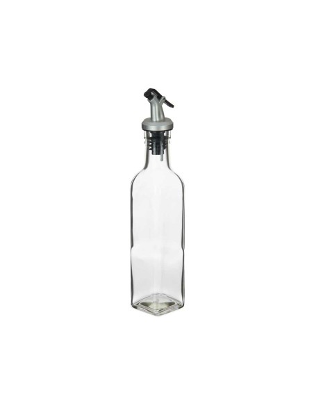 Huilier Vivalto YHP-F0421A/DH12 Transparent verre Acier 250 ml 5 x 24,5 x 5 cm (12 Unités)