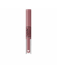 Rouge à lèvres liquide NYX Shine Loud 2 en 1 Overnight hero 3,4 ml